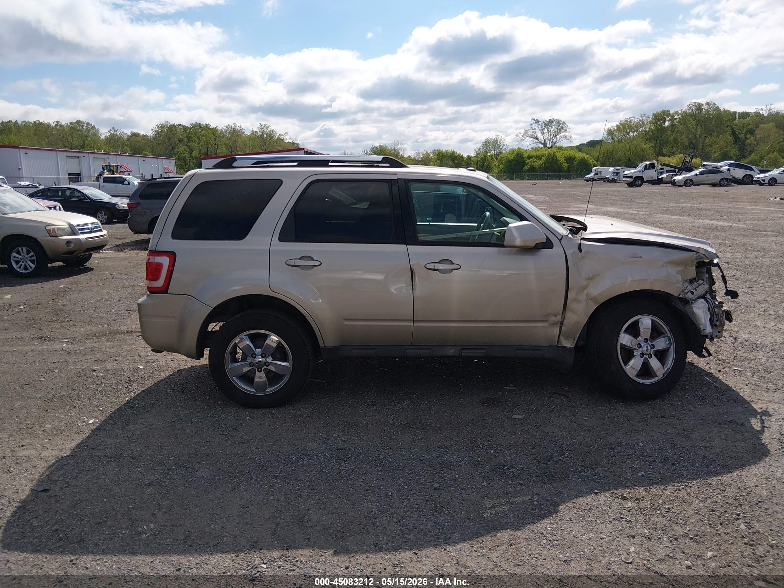 2011 Ford Escape Limited Tan vin: 1FMCU9EG8BKC35454