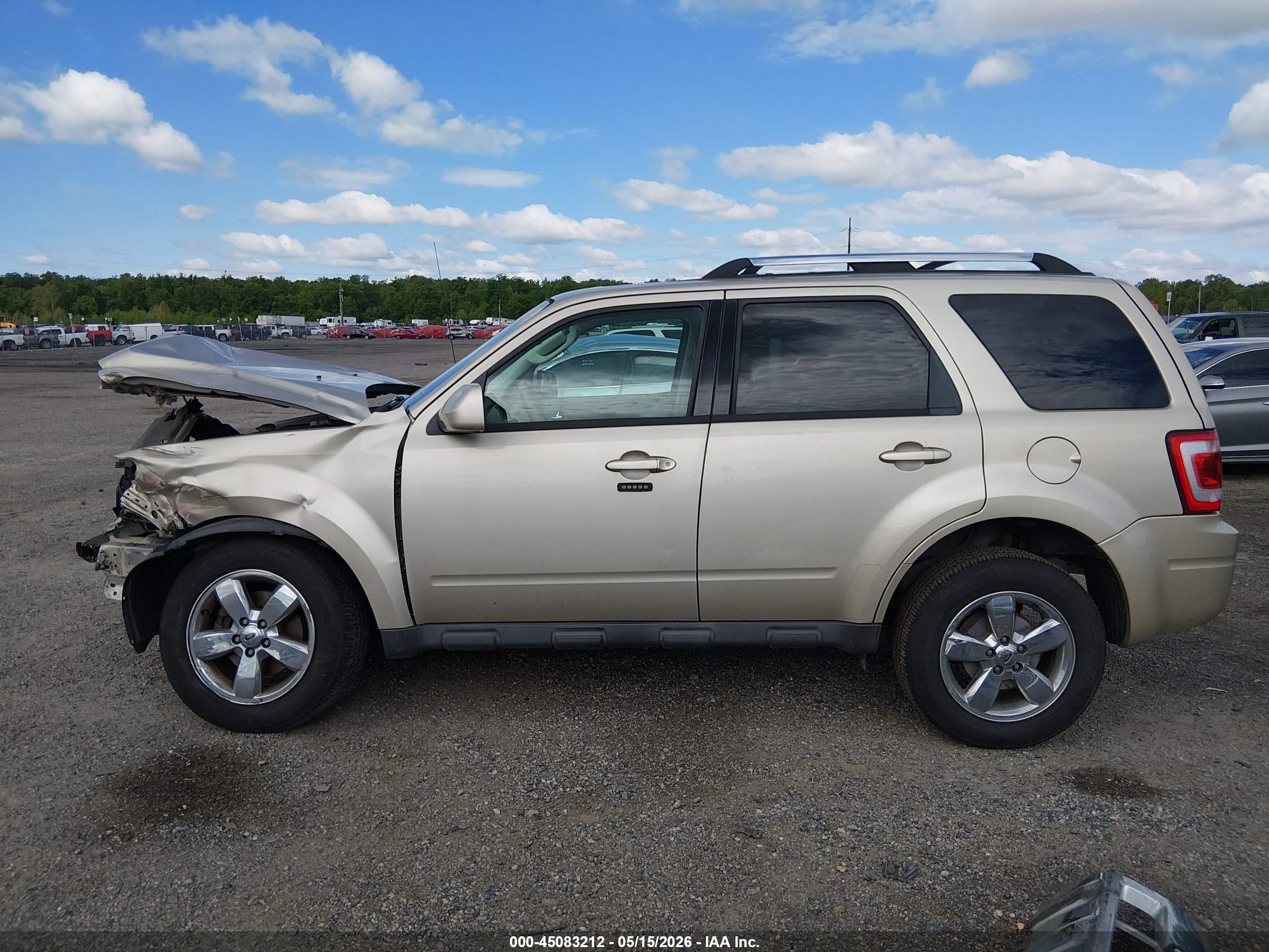 2011 Ford Escape Limited Tan vin: 1FMCU9EG8BKC35454