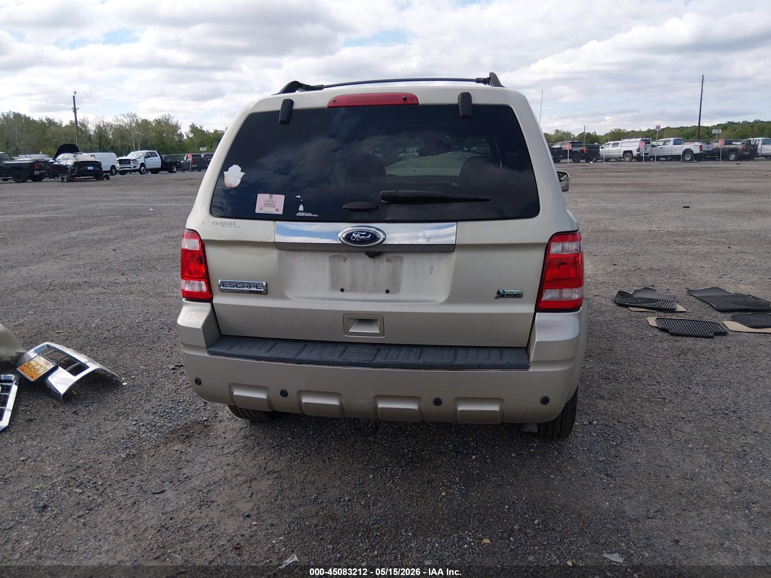 2011 Ford Escape Limited Tan vin: 1FMCU9EG8BKC35454