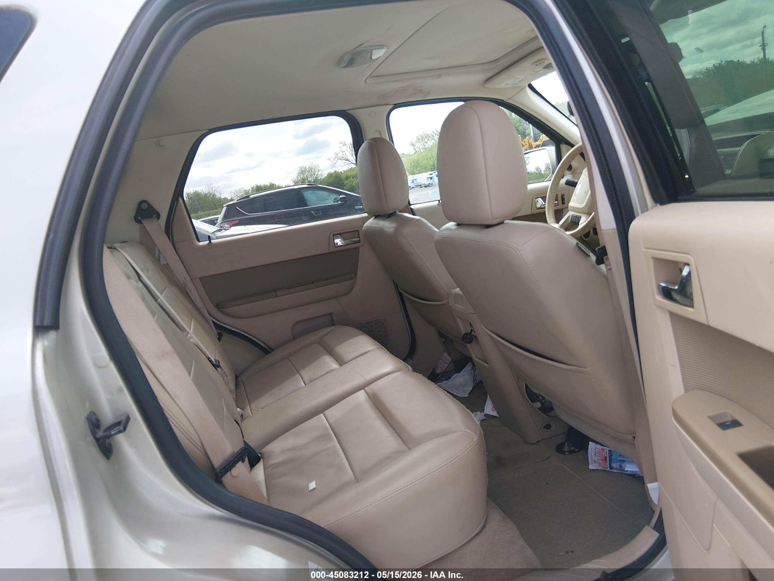 2011 Ford Escape Limited Tan vin: 1FMCU9EG8BKC35454