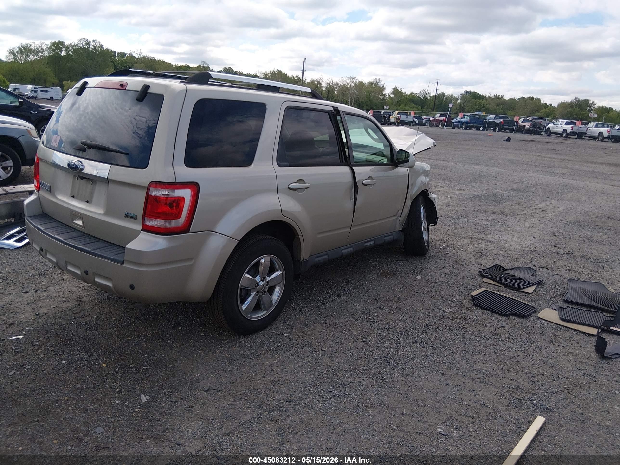 2011 Ford Escape Limited Tan vin: 1FMCU9EG8BKC35454
