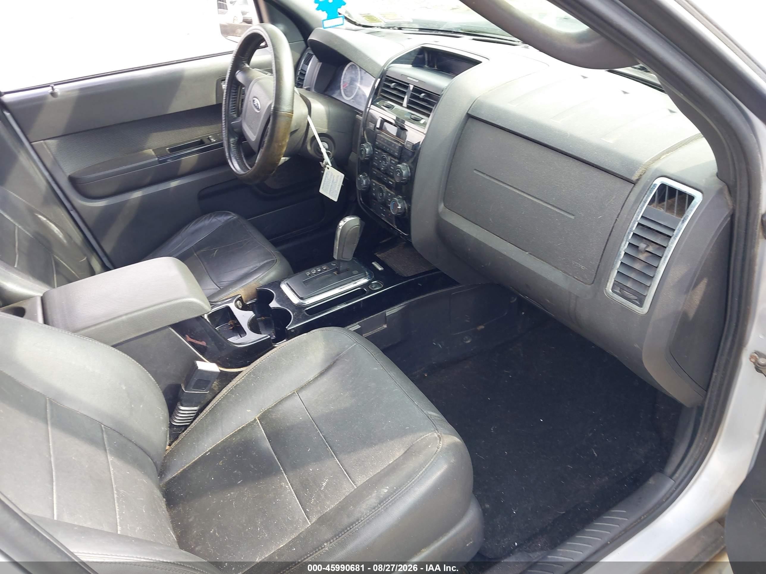 2011 Ford Escape Limited Silver vin: 1FMCU9EG8BKC41917