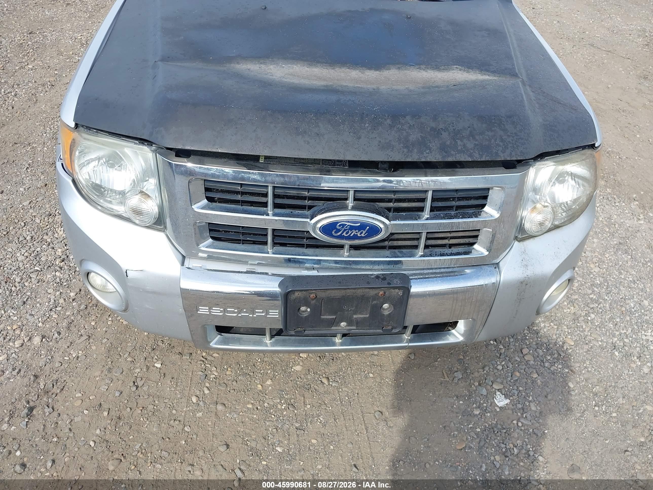 2011 Ford Escape Limited Silver vin: 1FMCU9EG8BKC41917