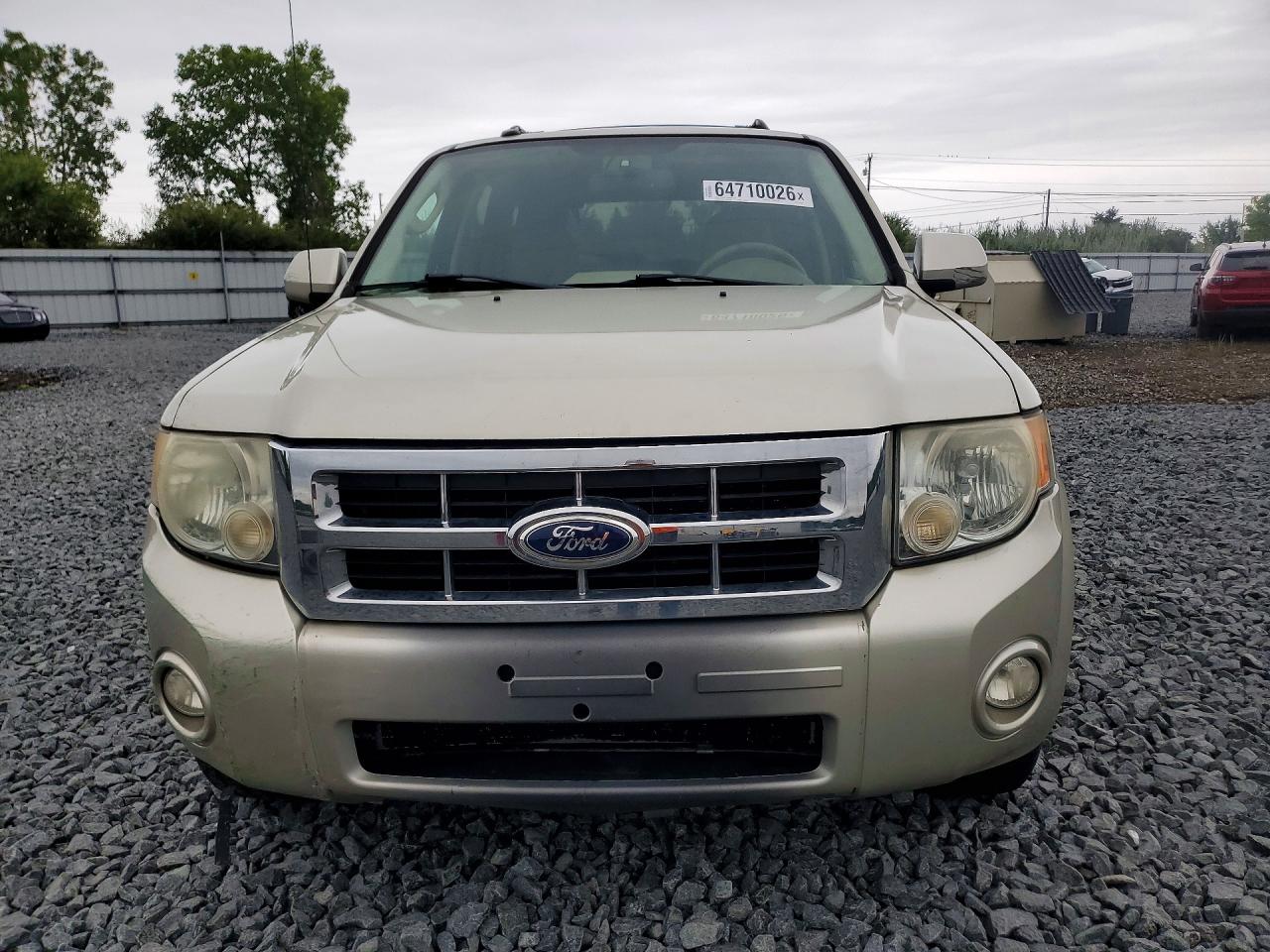 2011 Ford Escape Limited Beige vin: 1FMCU9EG8BKC47328