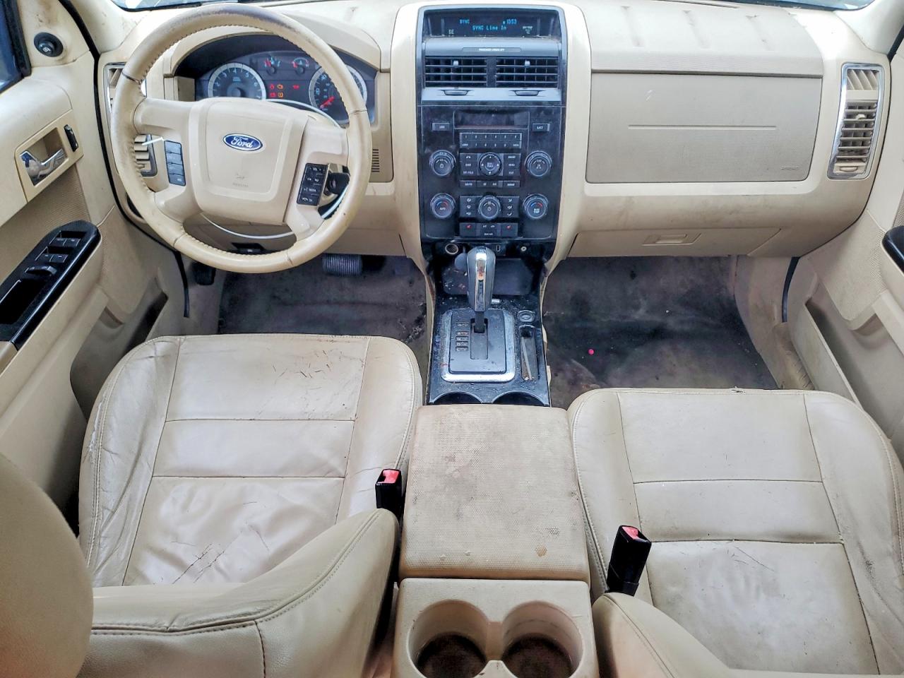 2011 Ford Escape Limited Beige vin: 1FMCU9EG8BKC47328