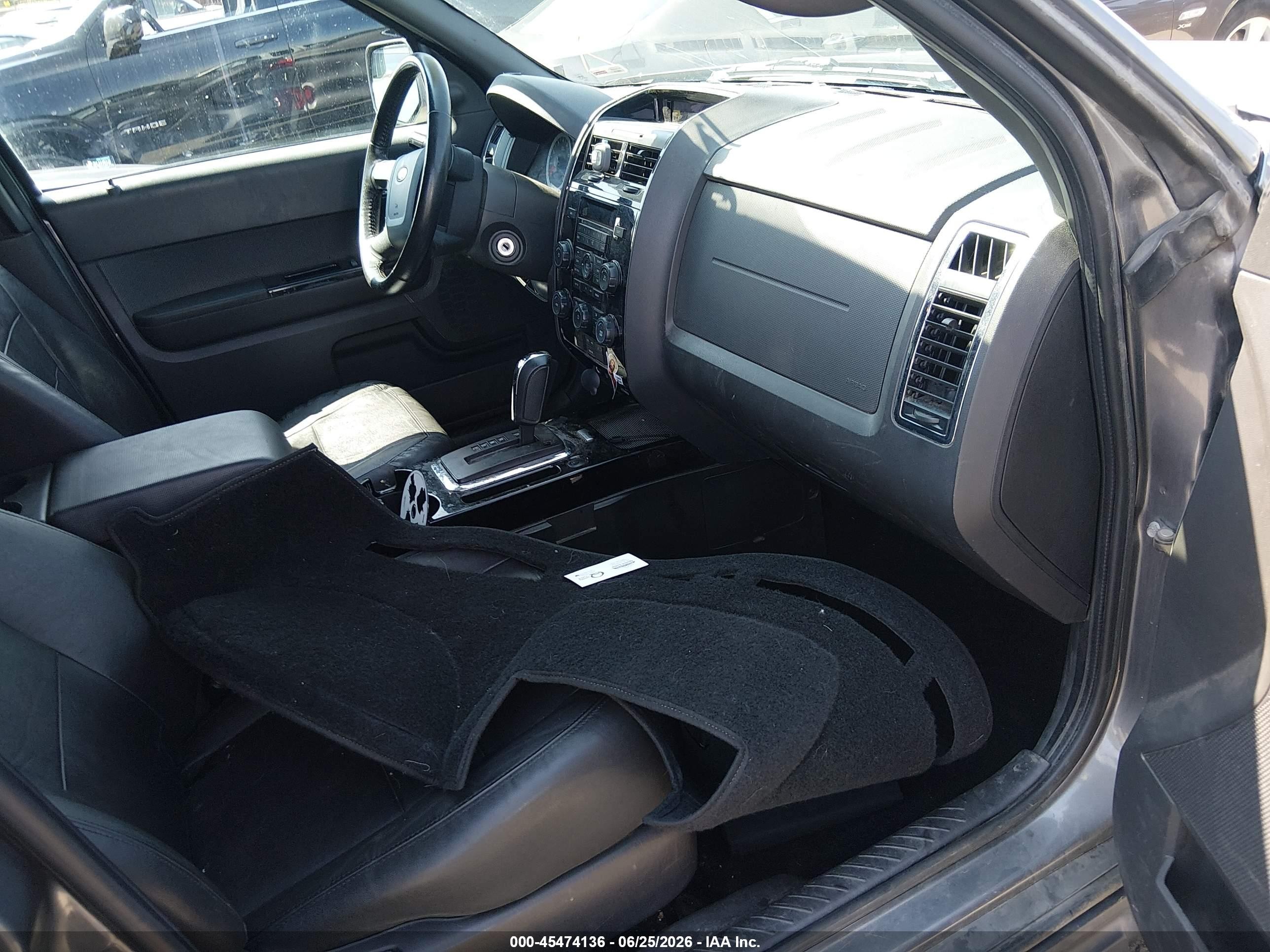 2011 Ford Escape Limited Gray vin: 1FMCU9EG8BKC63321