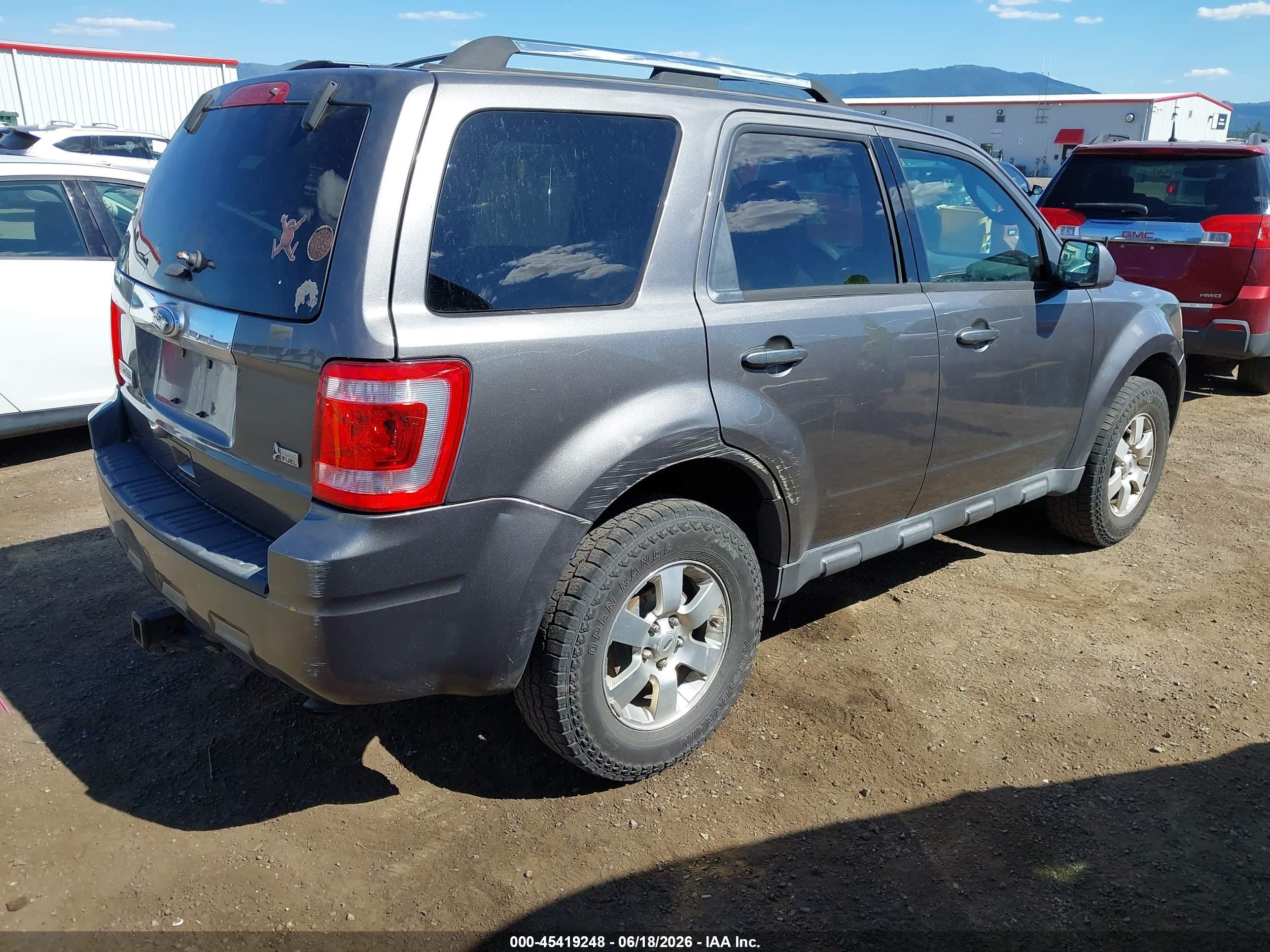 2011 Ford Escape Limited Black vin: 1FMCU9EG8BKC69135
