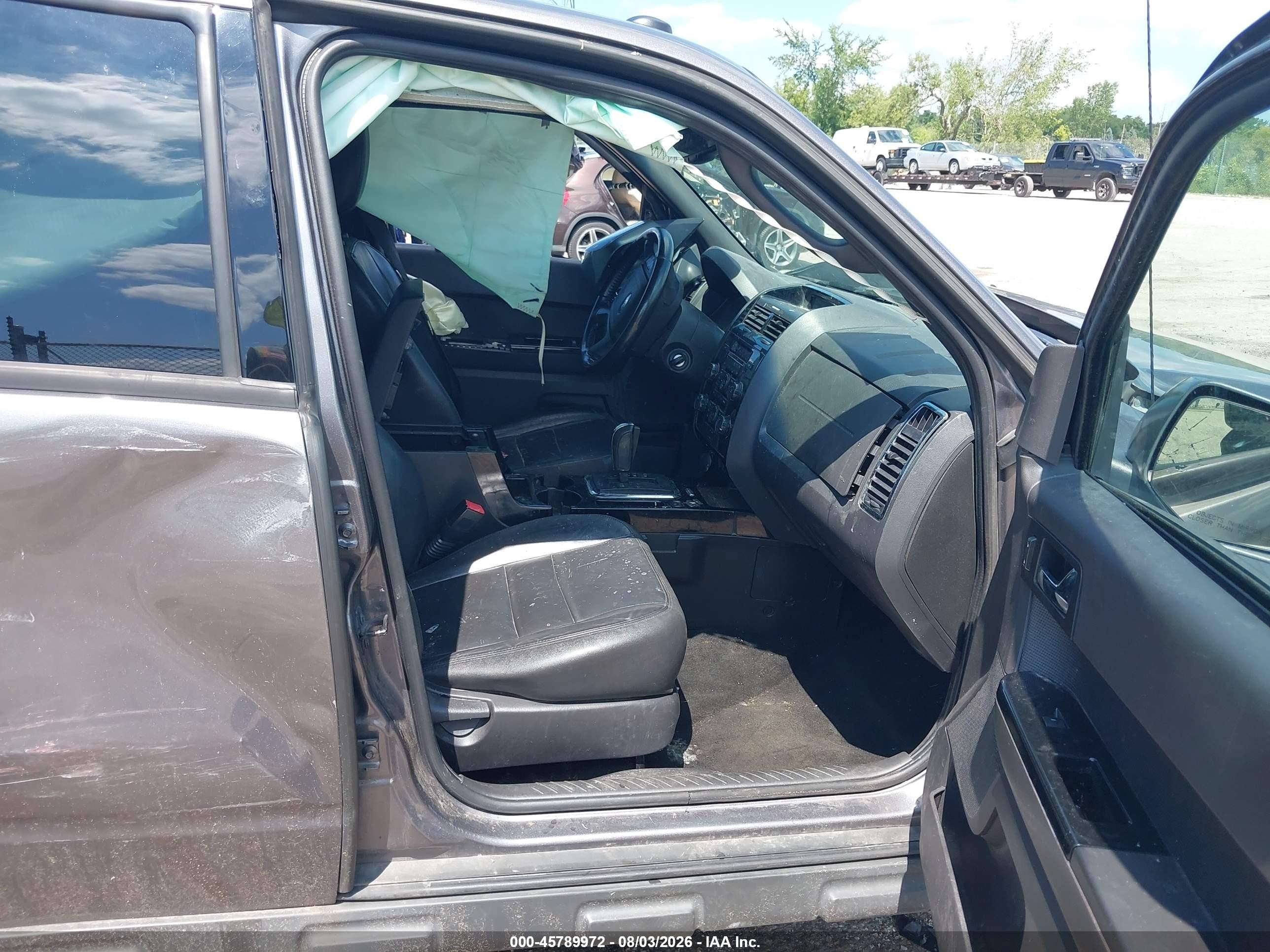 2012 Ford Escape Limited Gray vin: 1FMCU9EG8CKA29732