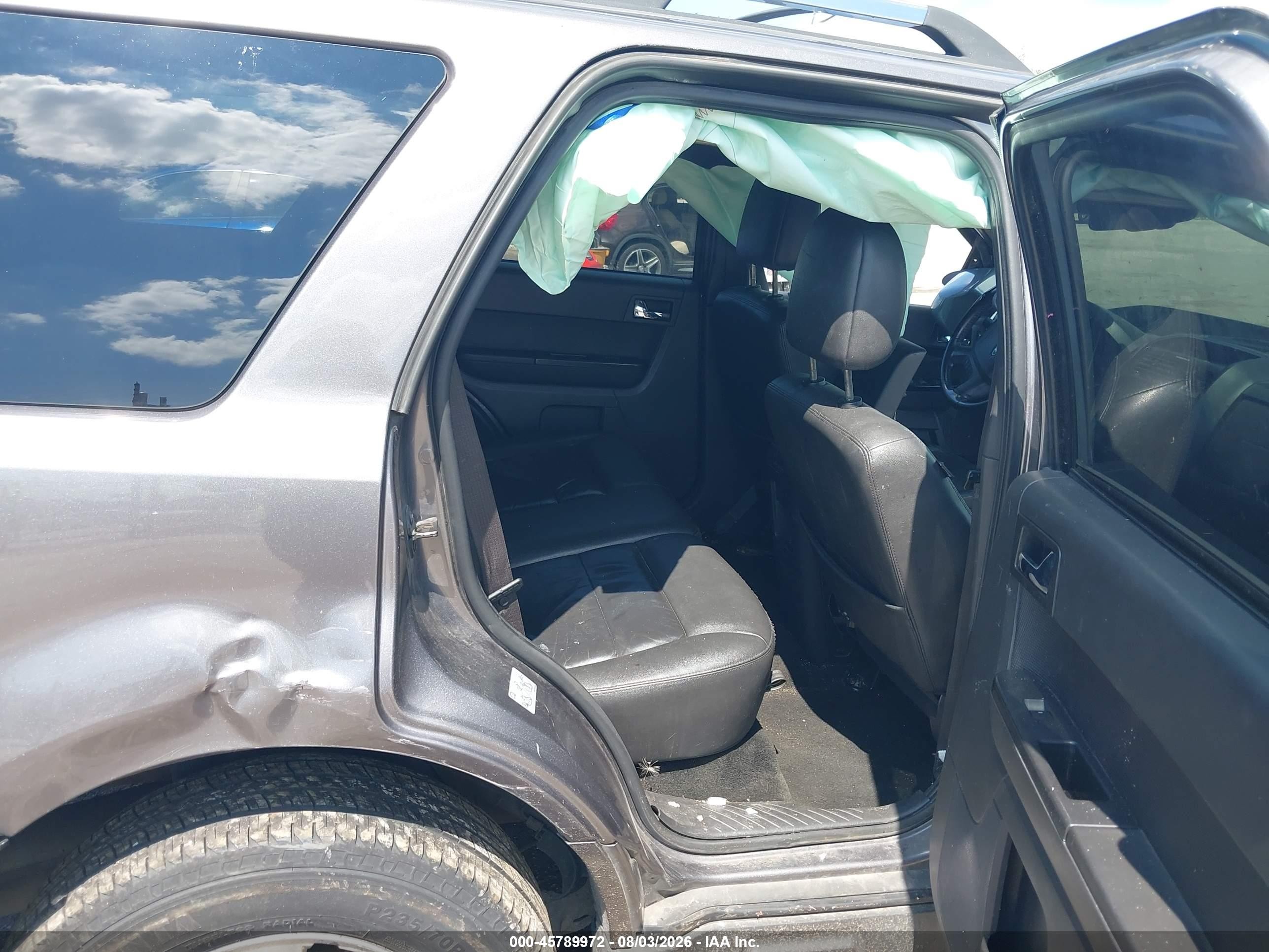 2012 Ford Escape Limited Gray vin: 1FMCU9EG8CKA29732