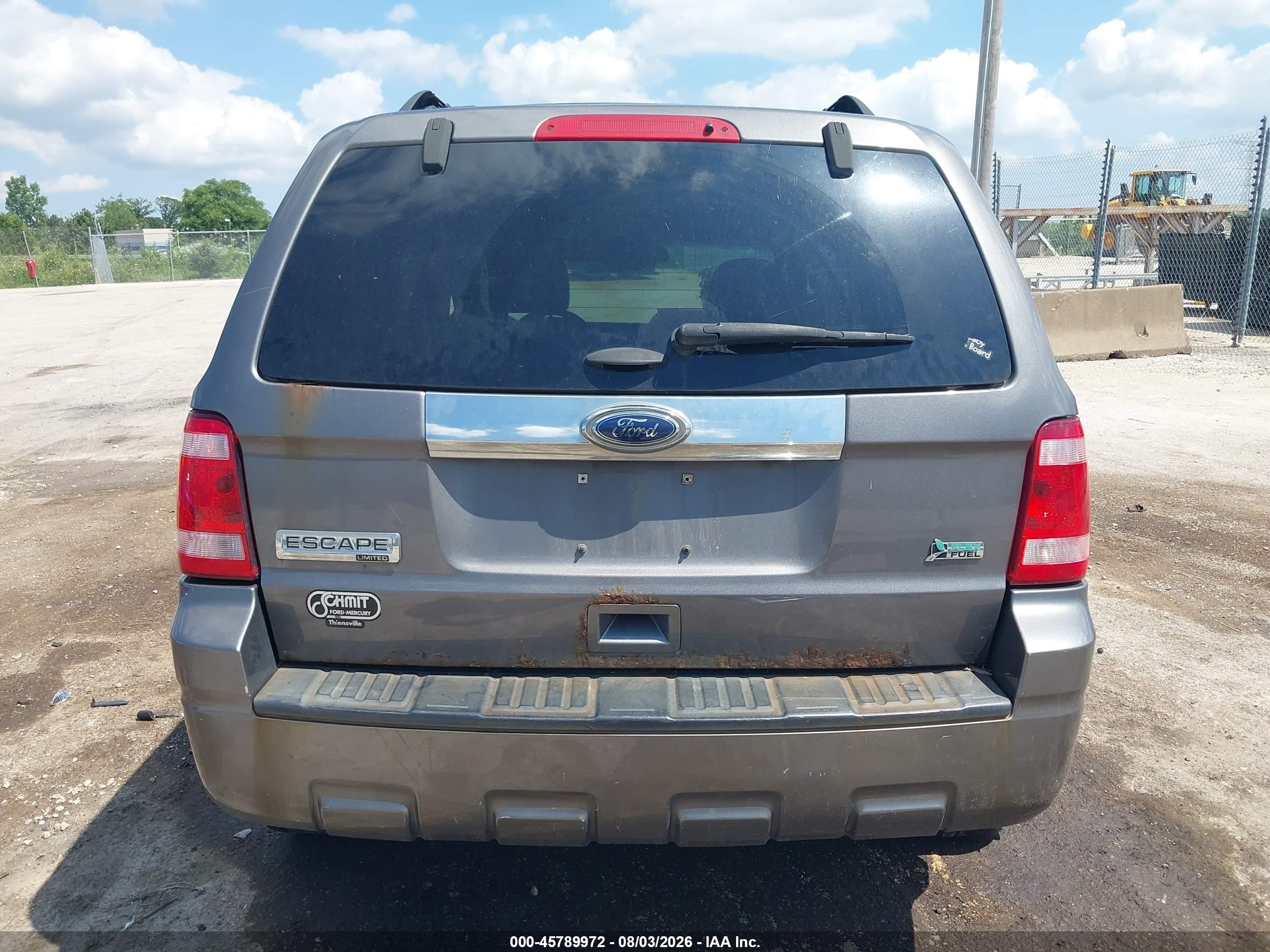 2012 Ford Escape Limited Gray vin: 1FMCU9EG8CKA29732