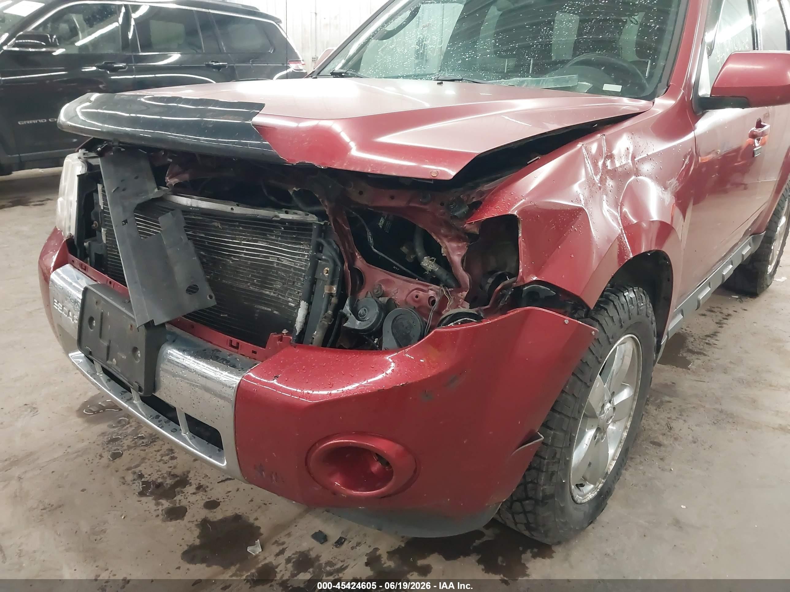 2012 Ford Escape Limited Maroon vin: 1FMCU9EG8CKA33571
