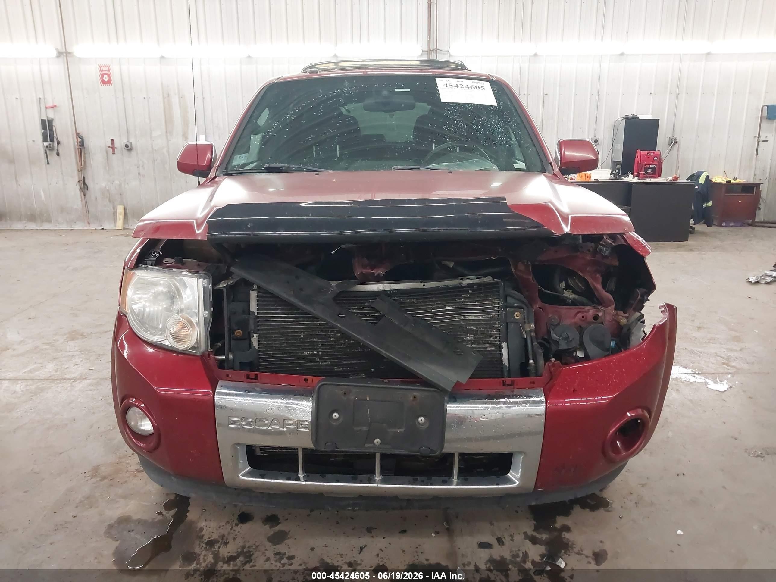 2012 Ford Escape Limited Maroon vin: 1FMCU9EG8CKA33571