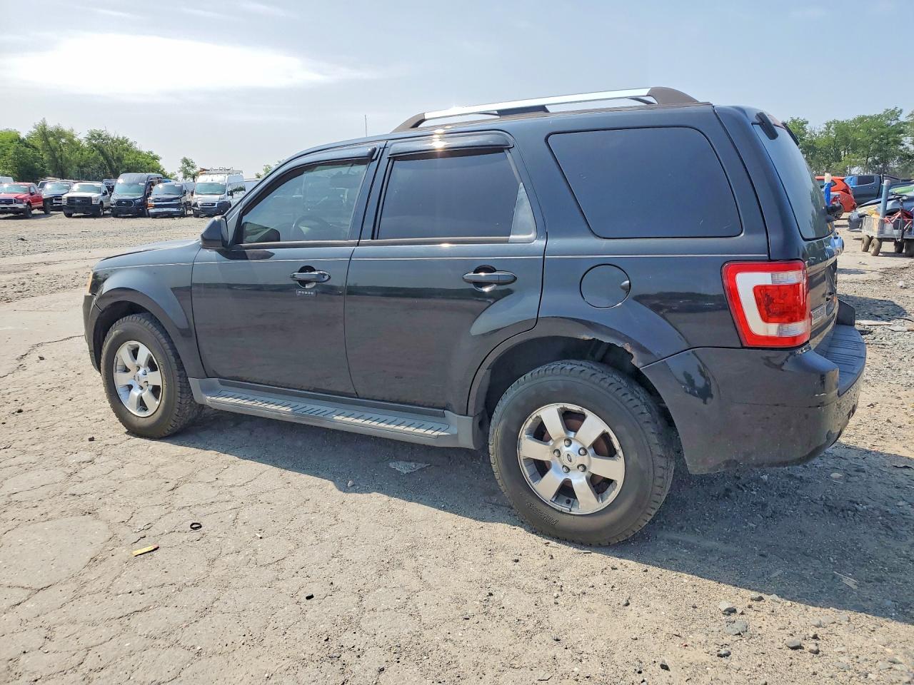 2012 Ford Escape Limited Black vin: 1FMCU9EG8CKB09256