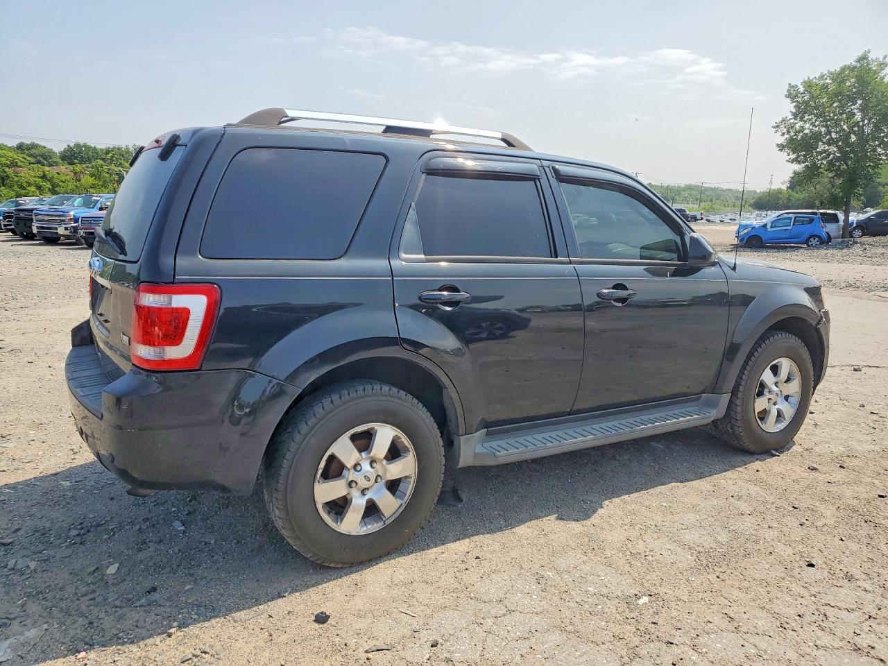 2012 Ford Escape Limited Black vin: 1FMCU9EG8CKB09256