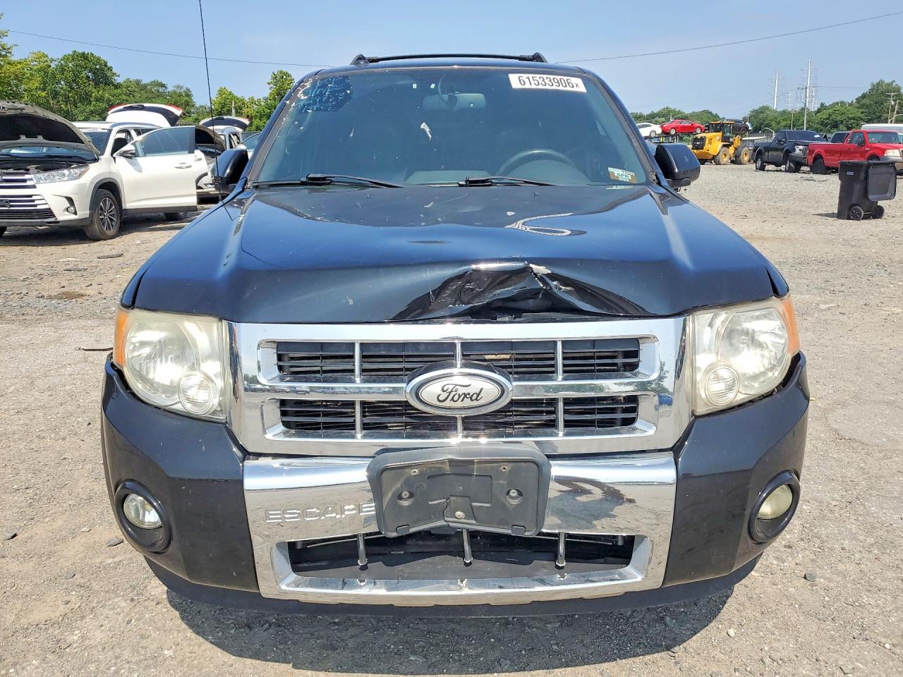 2012 Ford Escape Limited Black vin: 1FMCU9EG8CKB09256