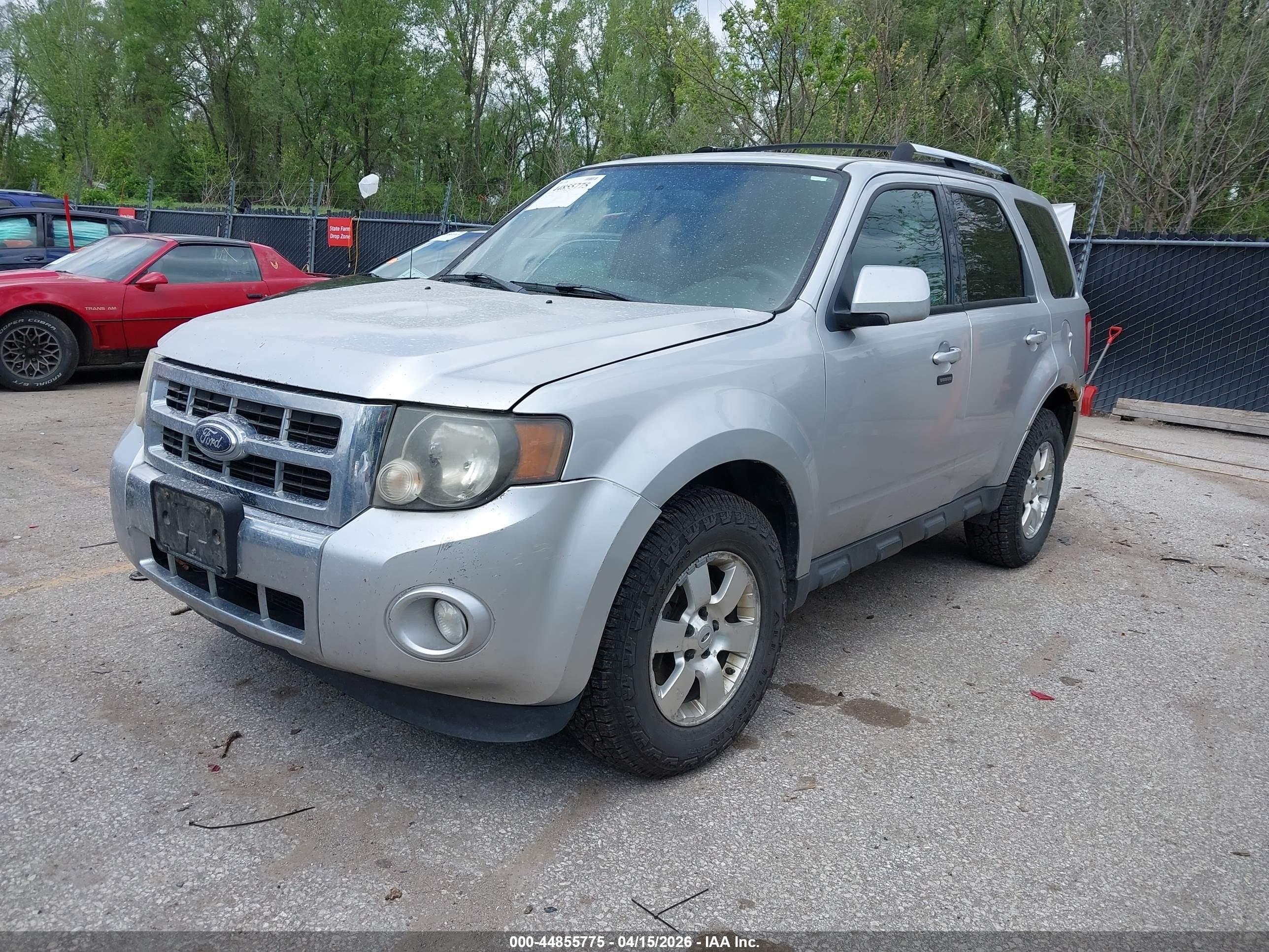 2012 Ford Escape Limited Silver vin: 1FMCU9EG8CKB34805