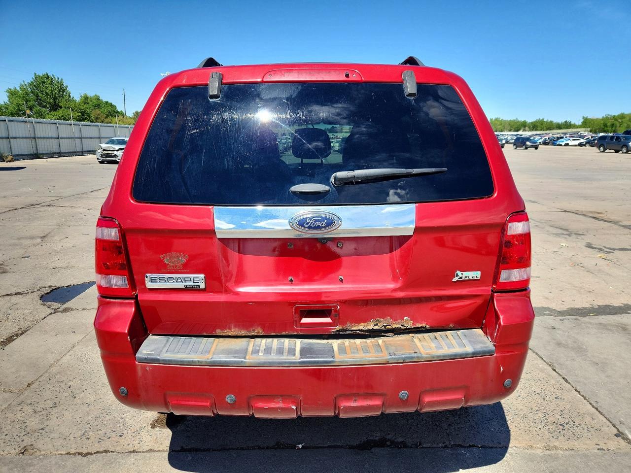 2012 Ford Escape Limited Red vin: 1FMCU9EG8CKC77561