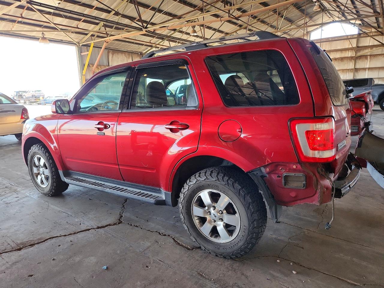 2012 Ford Escape Limited Red vin: 1FMCU9EG8CKC82727