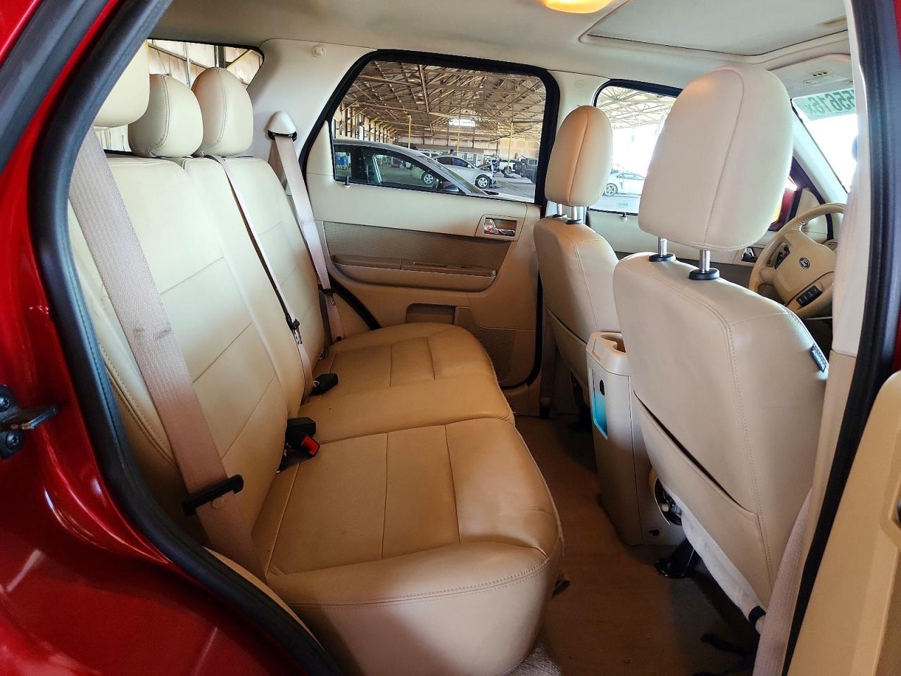 2012 Ford Escape Limited Red vin: 1FMCU9EG8CKC82727