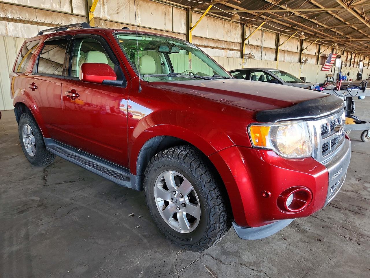 2012 Ford Escape Limited Red vin: 1FMCU9EG8CKC82727