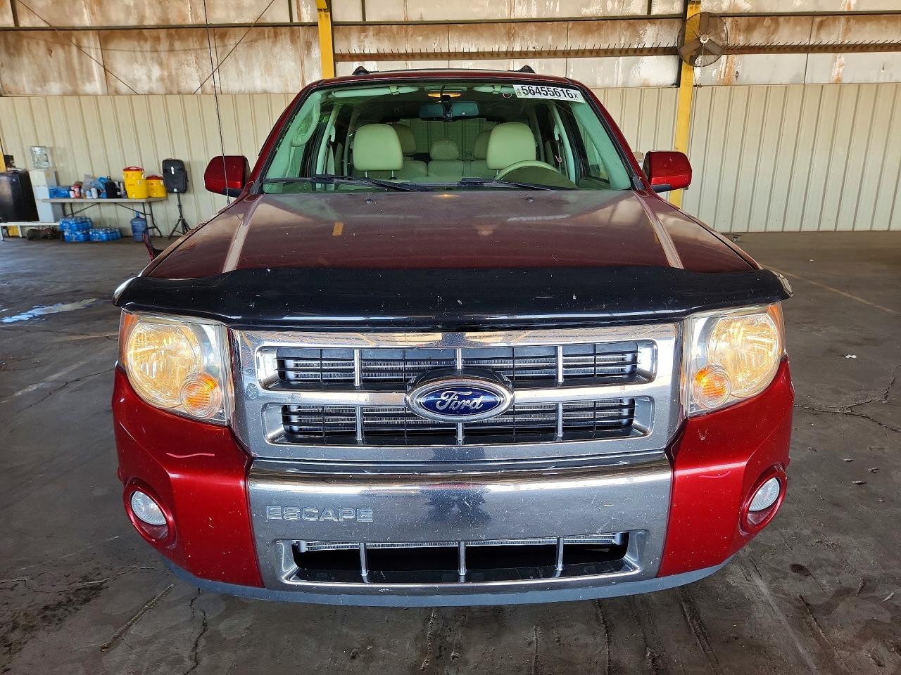 2012 Ford Escape Limited Red vin: 1FMCU9EG8CKC82727