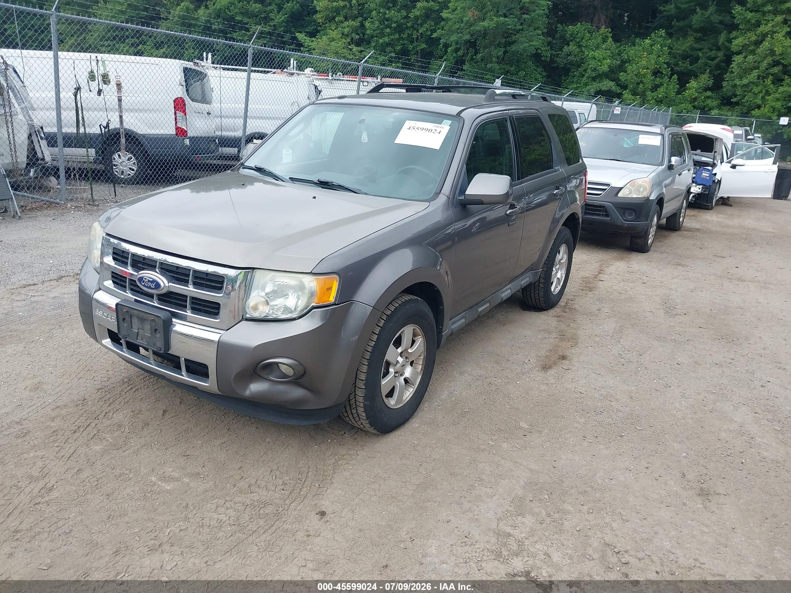 2010 Ford Escape Limited Gray vin: 1FMCU9EG9AKC22369