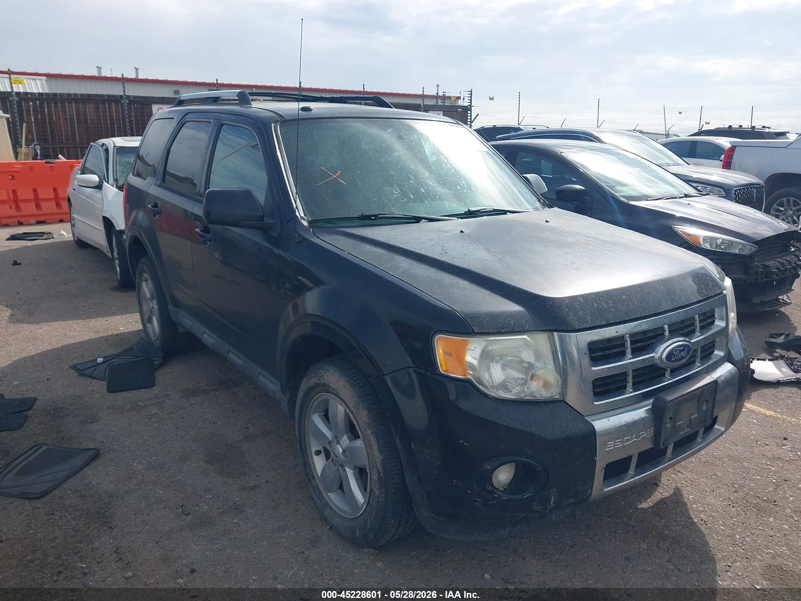 2010 Ford Escape Limited Черный vin: 1FMCU9EG9AKC31024