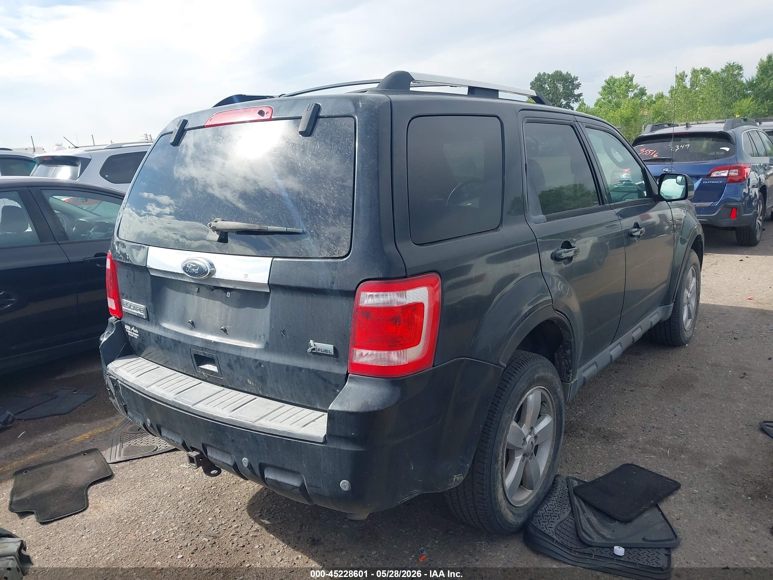 2010 Ford Escape Limited Черный vin: 1FMCU9EG9AKC31024