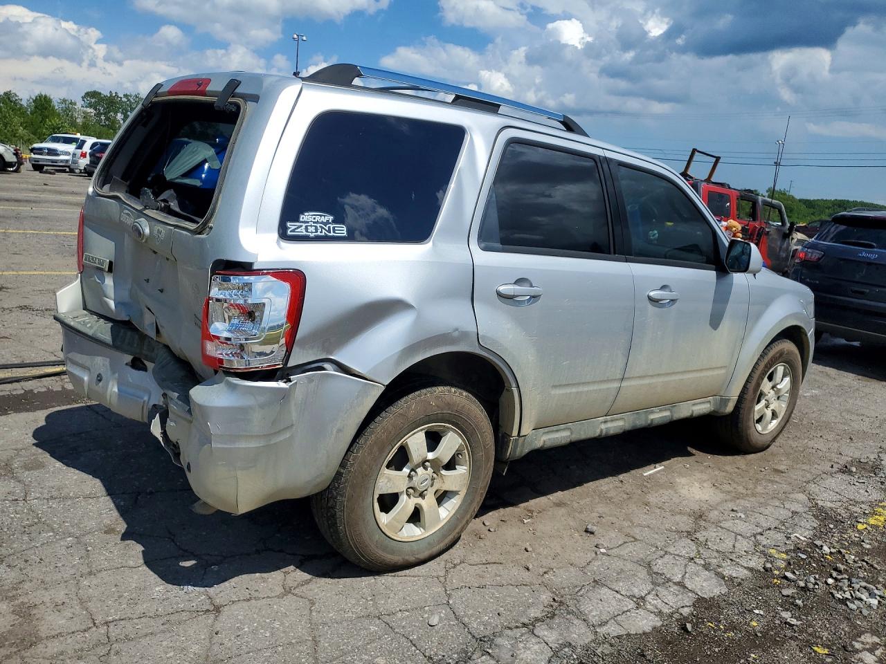 2010 Ford Escape Limited Silver vin: 1FMCU9EG9AKC71801