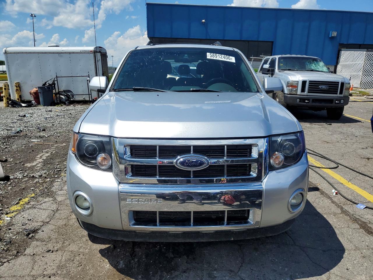 2010 Ford Escape Limited Silver vin: 1FMCU9EG9AKC71801