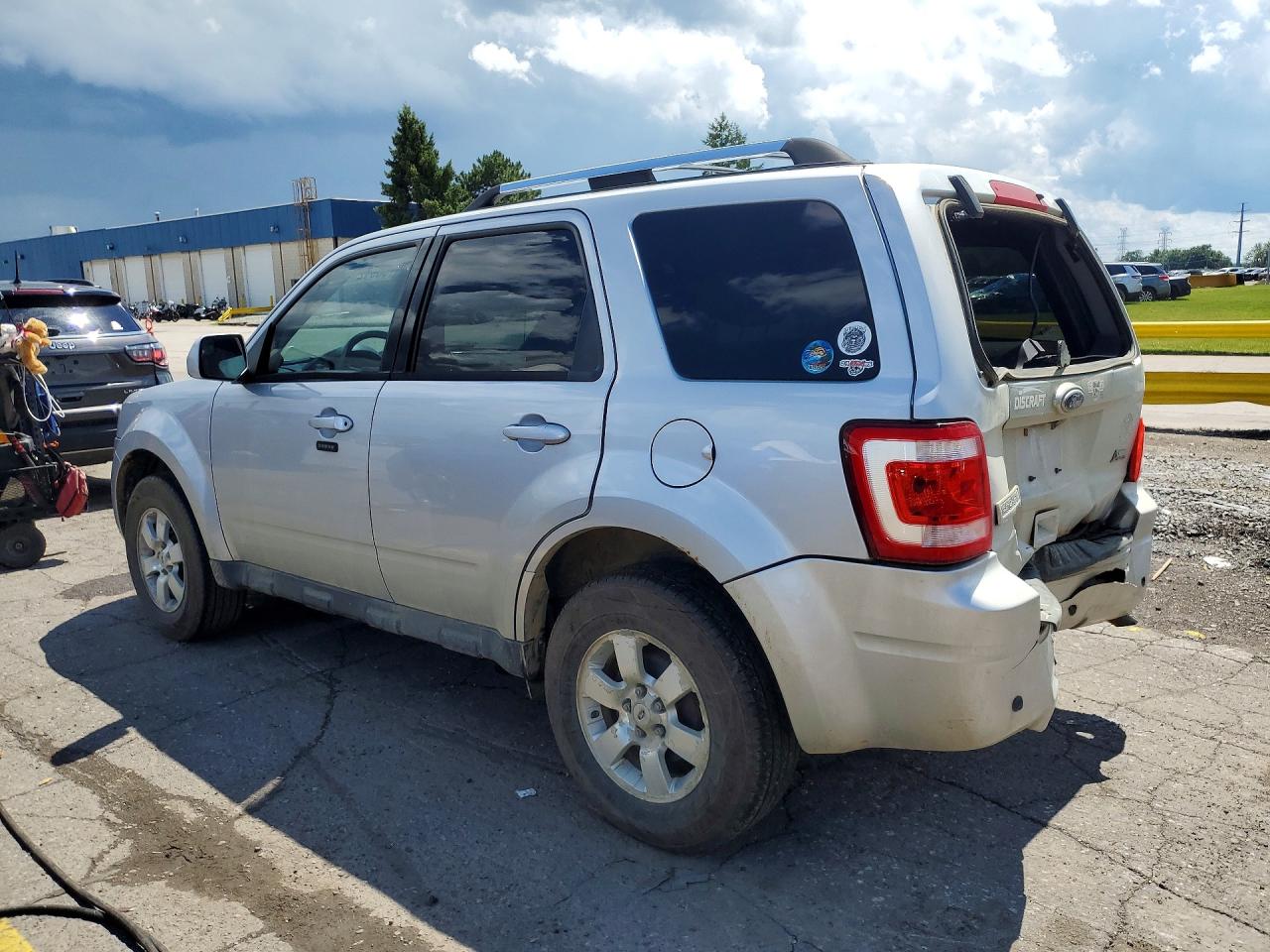 2010 Ford Escape Limited Silver vin: 1FMCU9EG9AKC71801