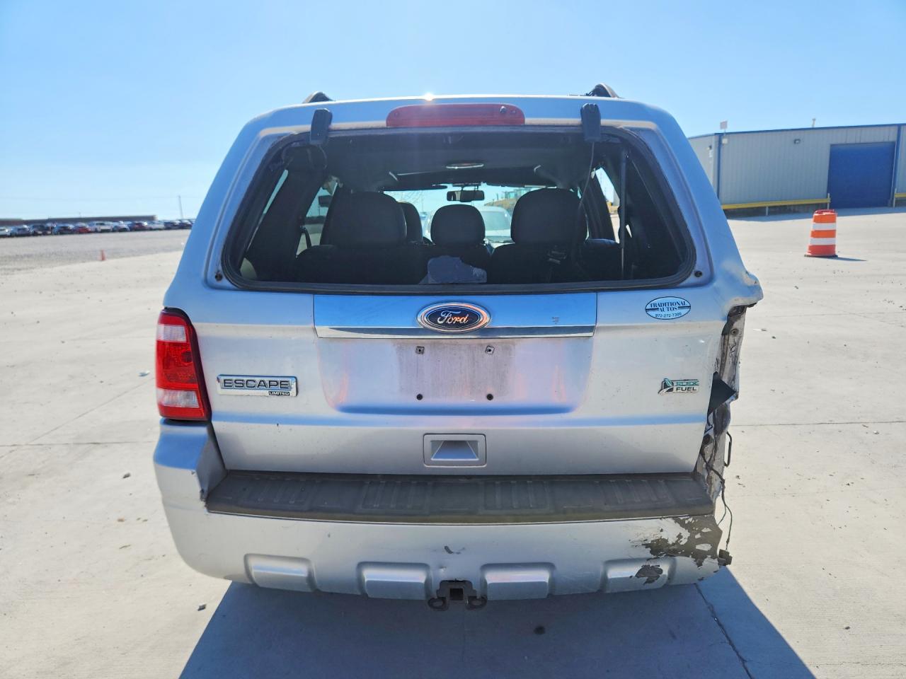 2010 Ford Escape Limited Silver vin: 1FMCU9EG9AKD25873