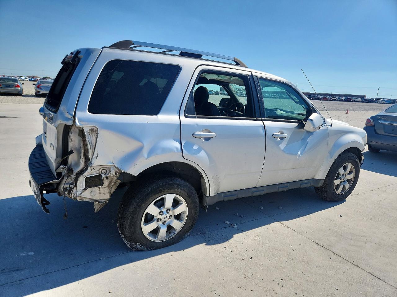 2010 Ford Escape Limited Silver vin: 1FMCU9EG9AKD25873