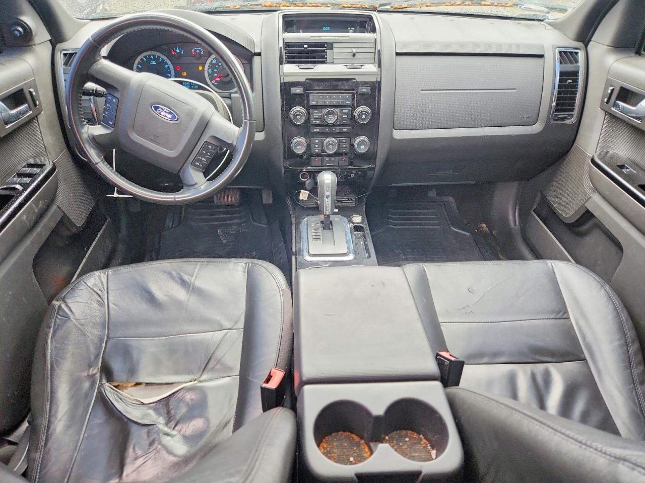 2011 Ford Escape Limited Black vin: 1FMCU9EG9BKA08614