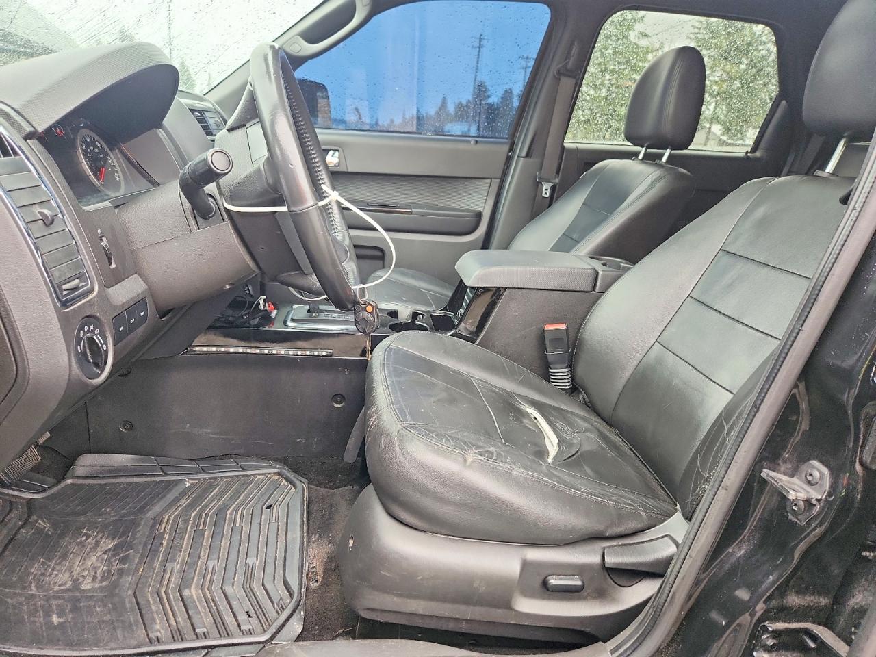 2011 Ford Escape Limited Black vin: 1FMCU9EG9BKA08614