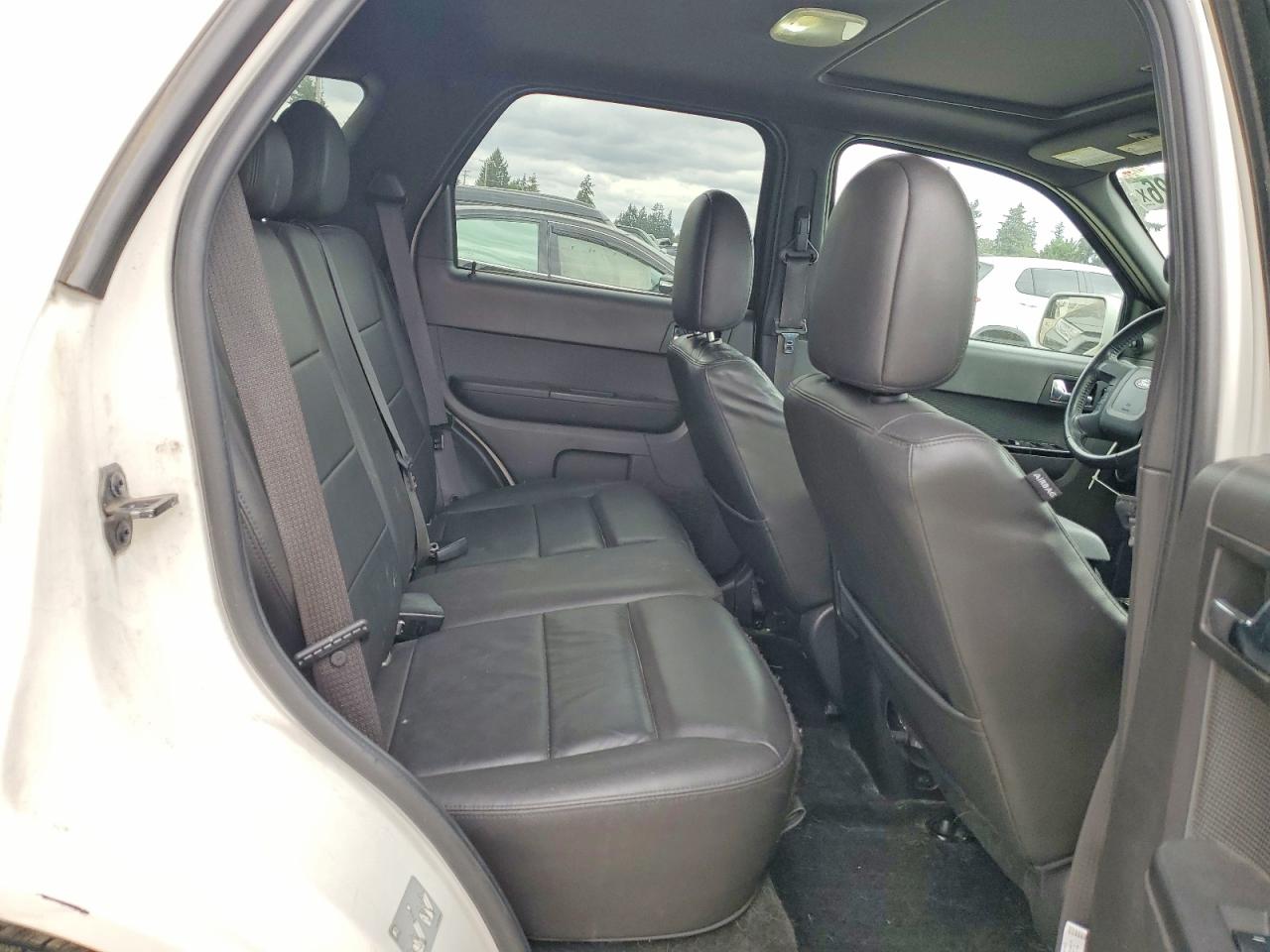 2011 Ford Escape Limited White vin: 1FMCU9EG9BKA74886