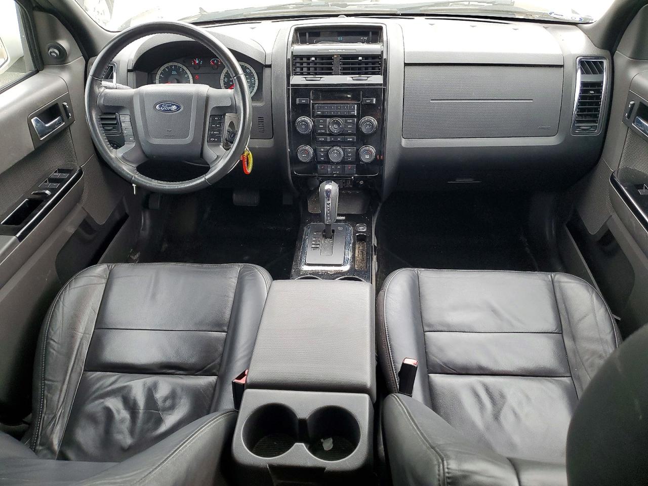 2011 Ford Escape Limited White vin: 1FMCU9EG9BKA74886