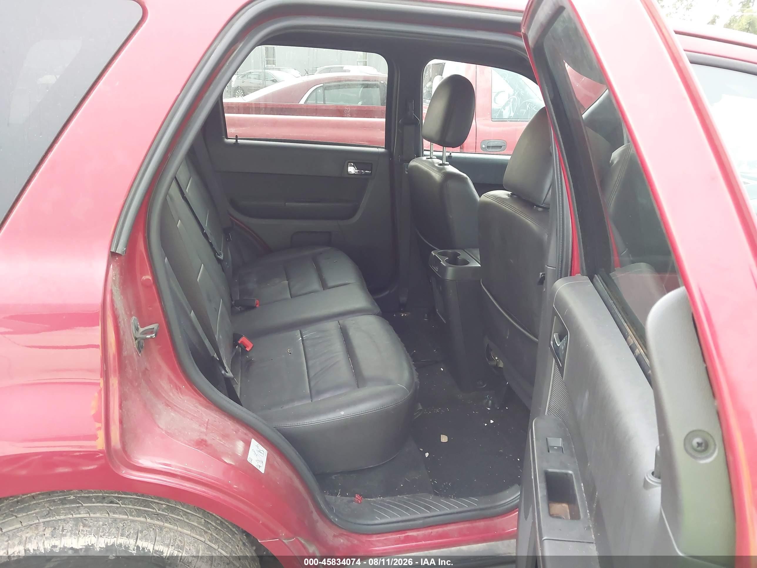 2011 Ford Escape Limited Красный vin: 1FMCU9EG9BKB45231