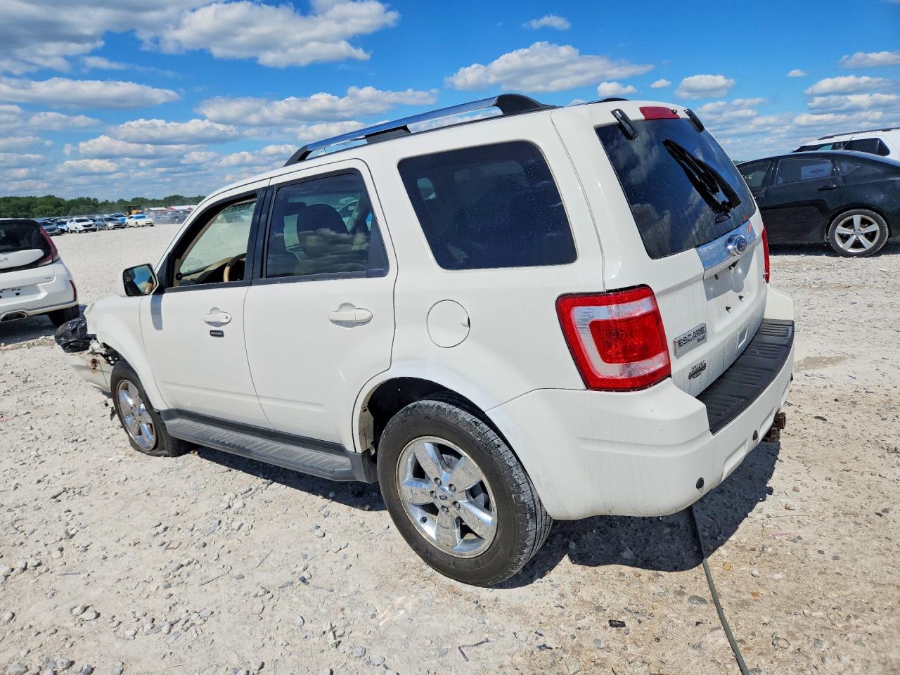 2011 Ford Escape Limited White vin: 1FMCU9EG9BKB58917