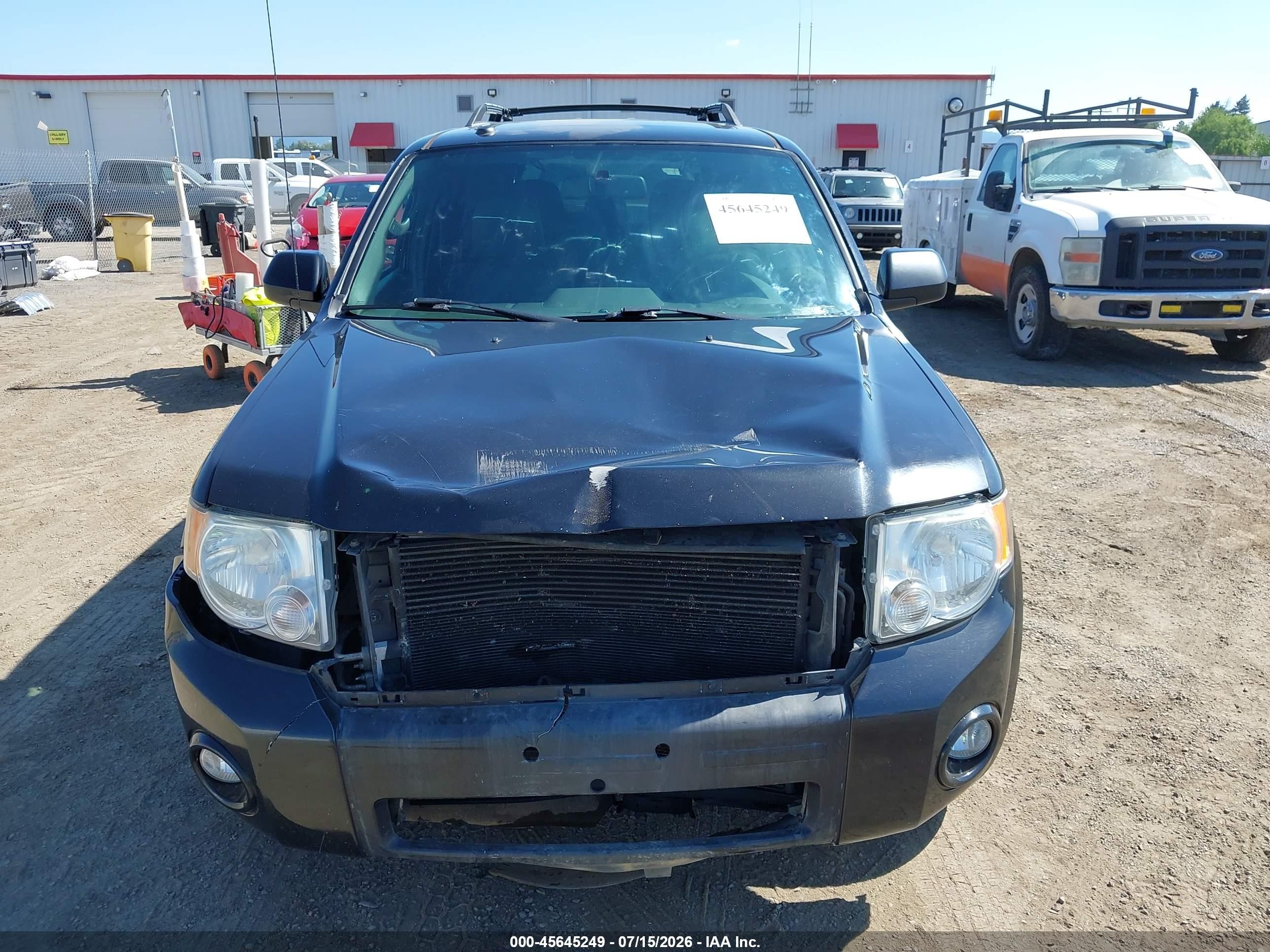2011 Ford Escape Limited Black vin: 1FMCU9EG9BKB65625