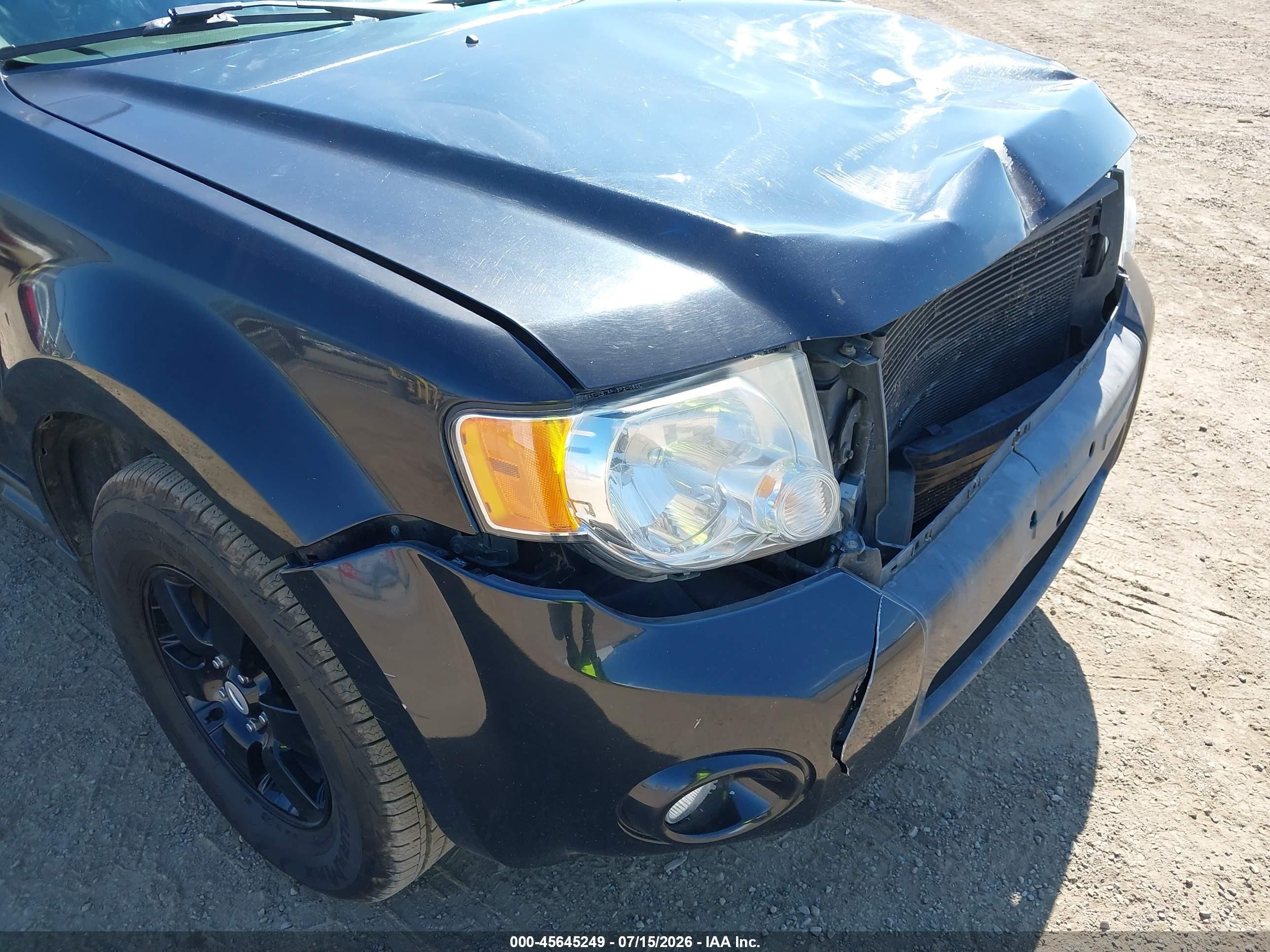 2011 Ford Escape Limited Black vin: 1FMCU9EG9BKB65625