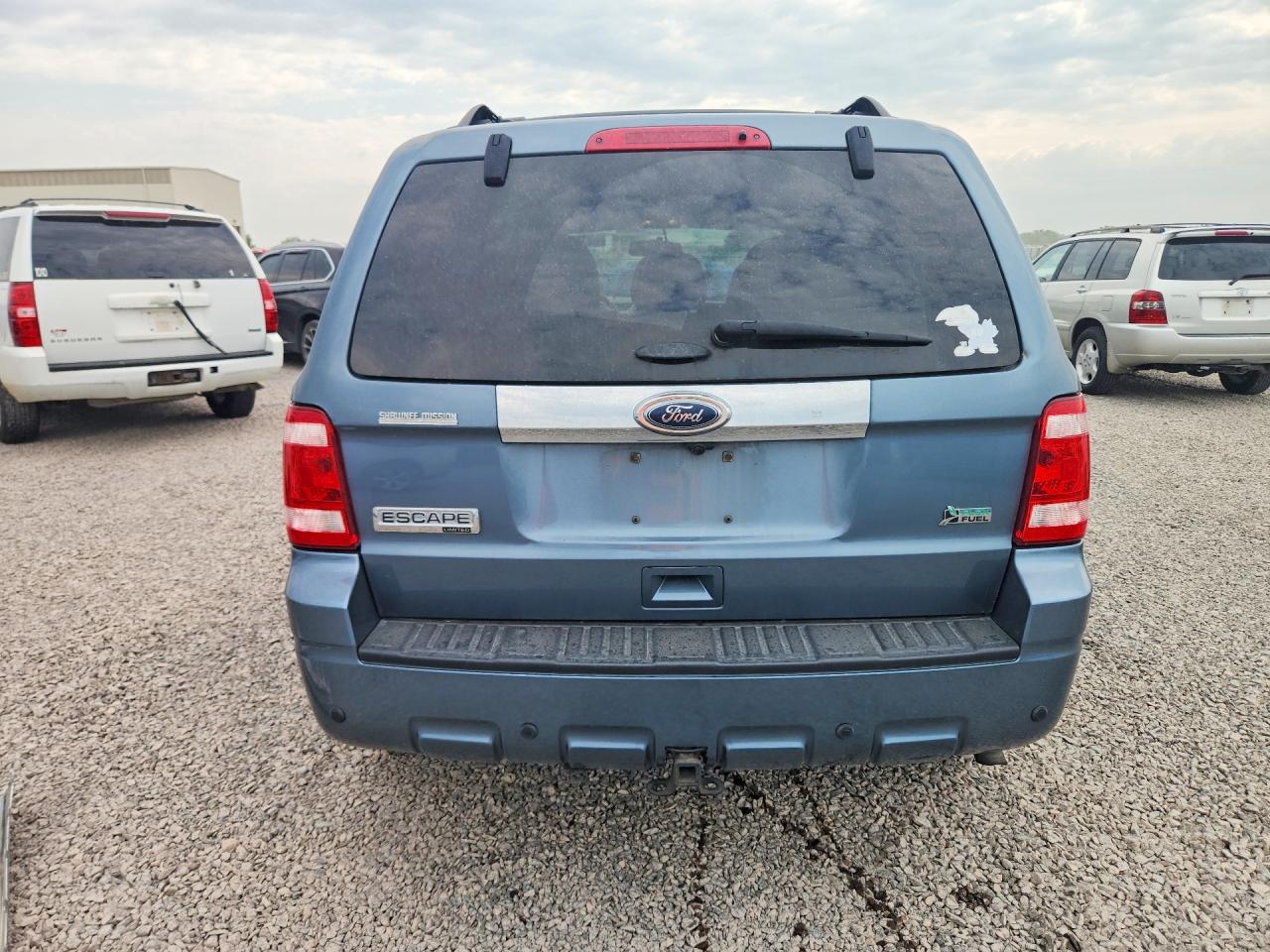 2011 Ford Escape Limited Blue vin: 1FMCU9EG9BKC37603