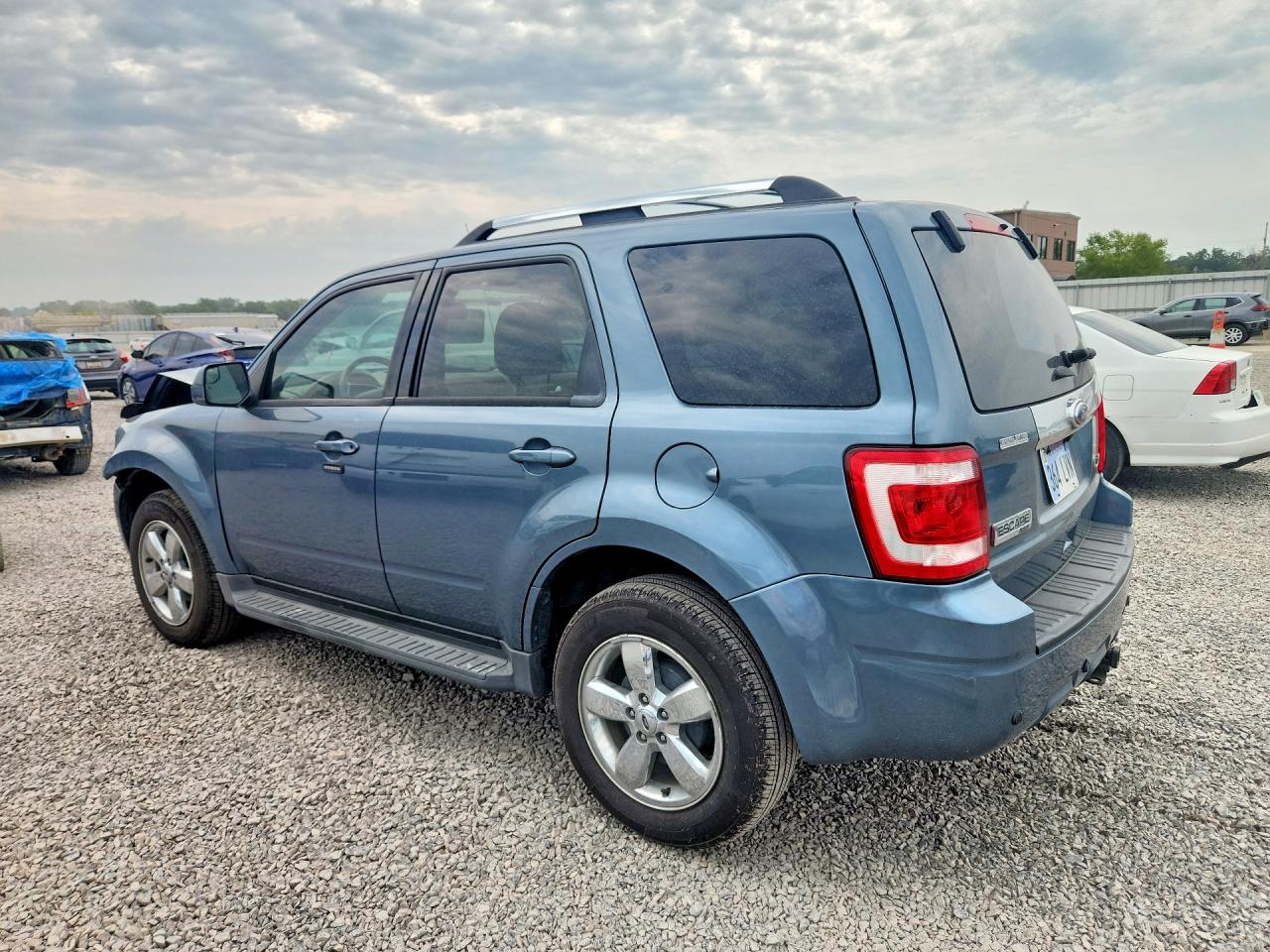2011 Ford Escape Limited Blue vin: 1FMCU9EG9BKC37603