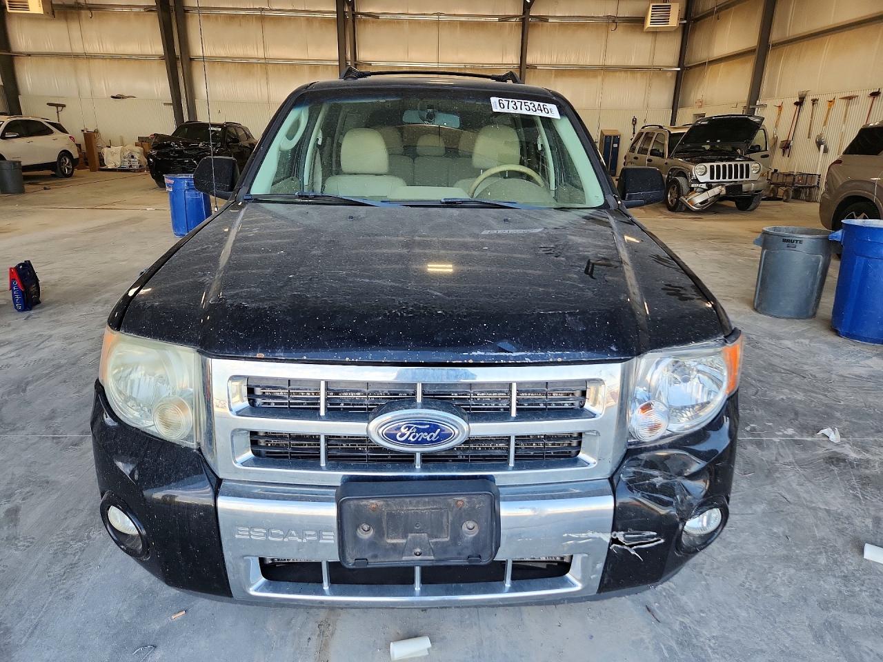 2012 Ford Escape Limited Black vin: 1FMCU9EG9CKA57958