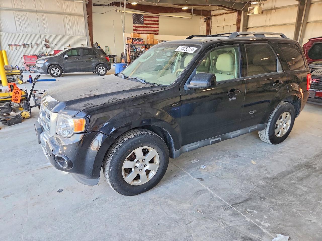 2012 Ford Escape Limited Black vin: 1FMCU9EG9CKA57958