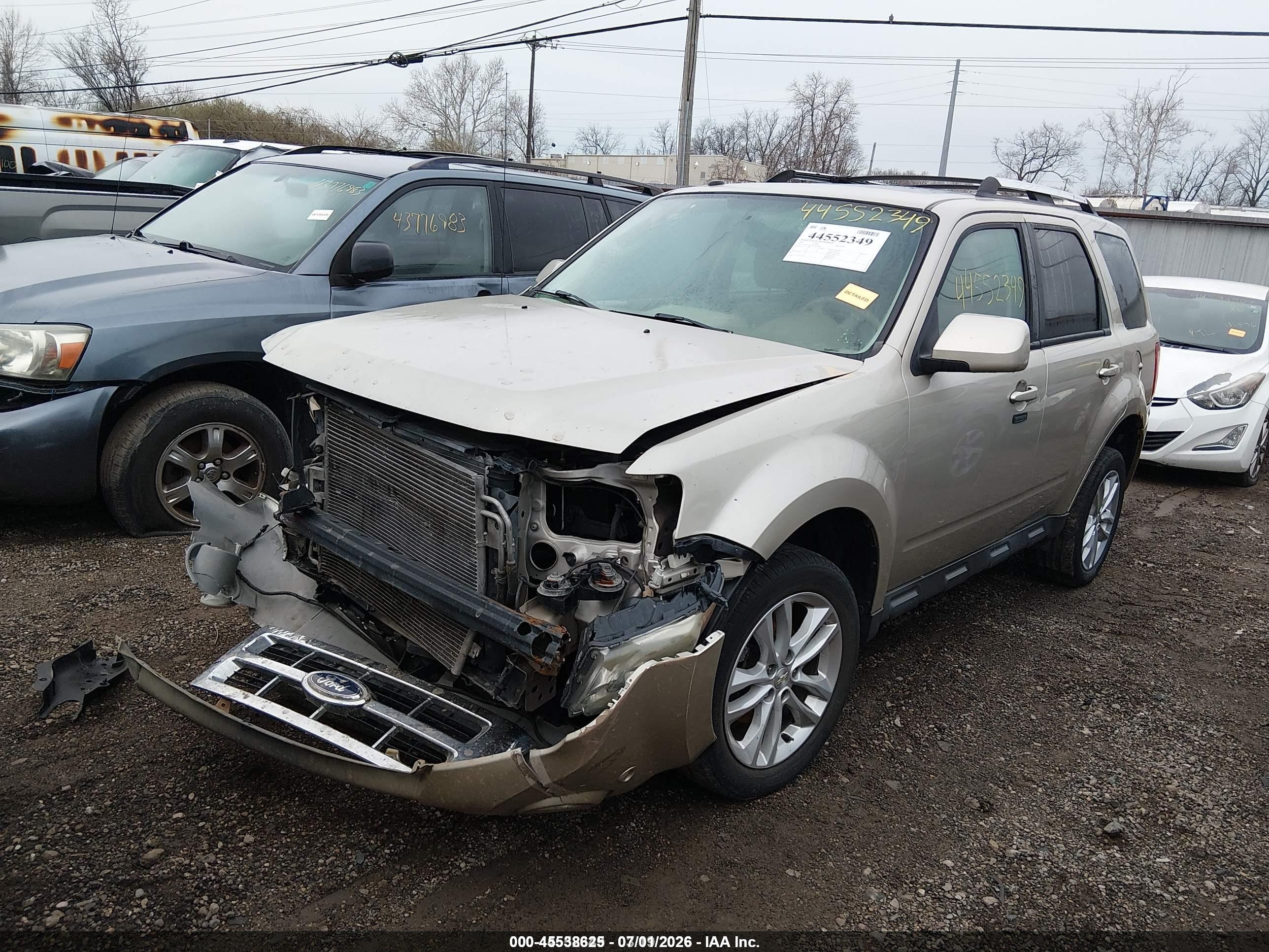 2012 Ford Escape Limited Gold vin: 1FMCU9EG9CKB28978