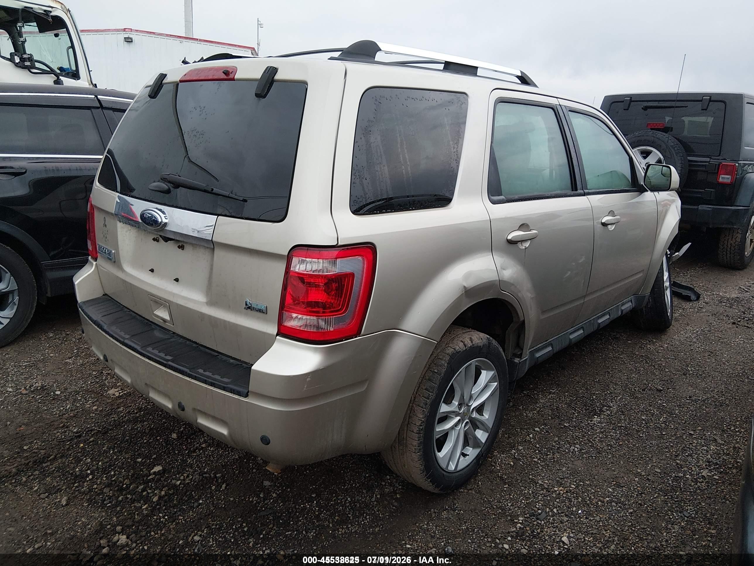 2012 Ford Escape Limited Gold vin: 1FMCU9EG9CKB28978