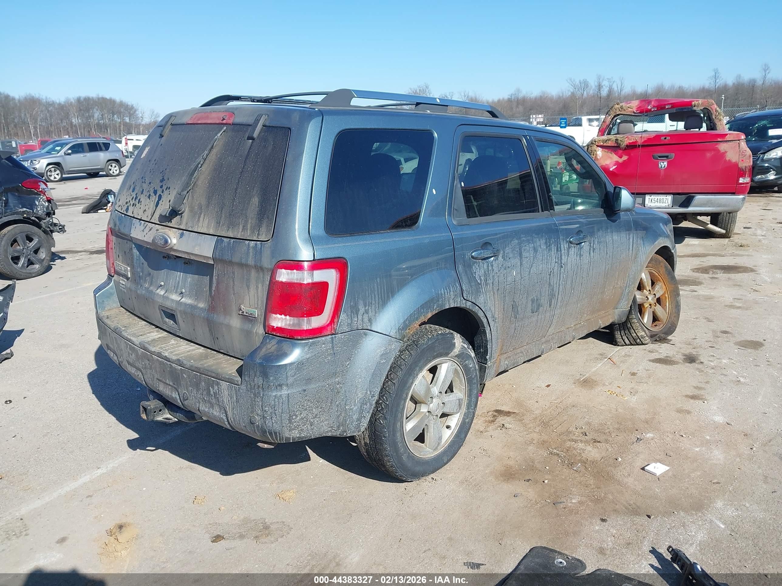 2012 Ford Escape Limited Blue vin: 1FMCU9EG9CKB77064