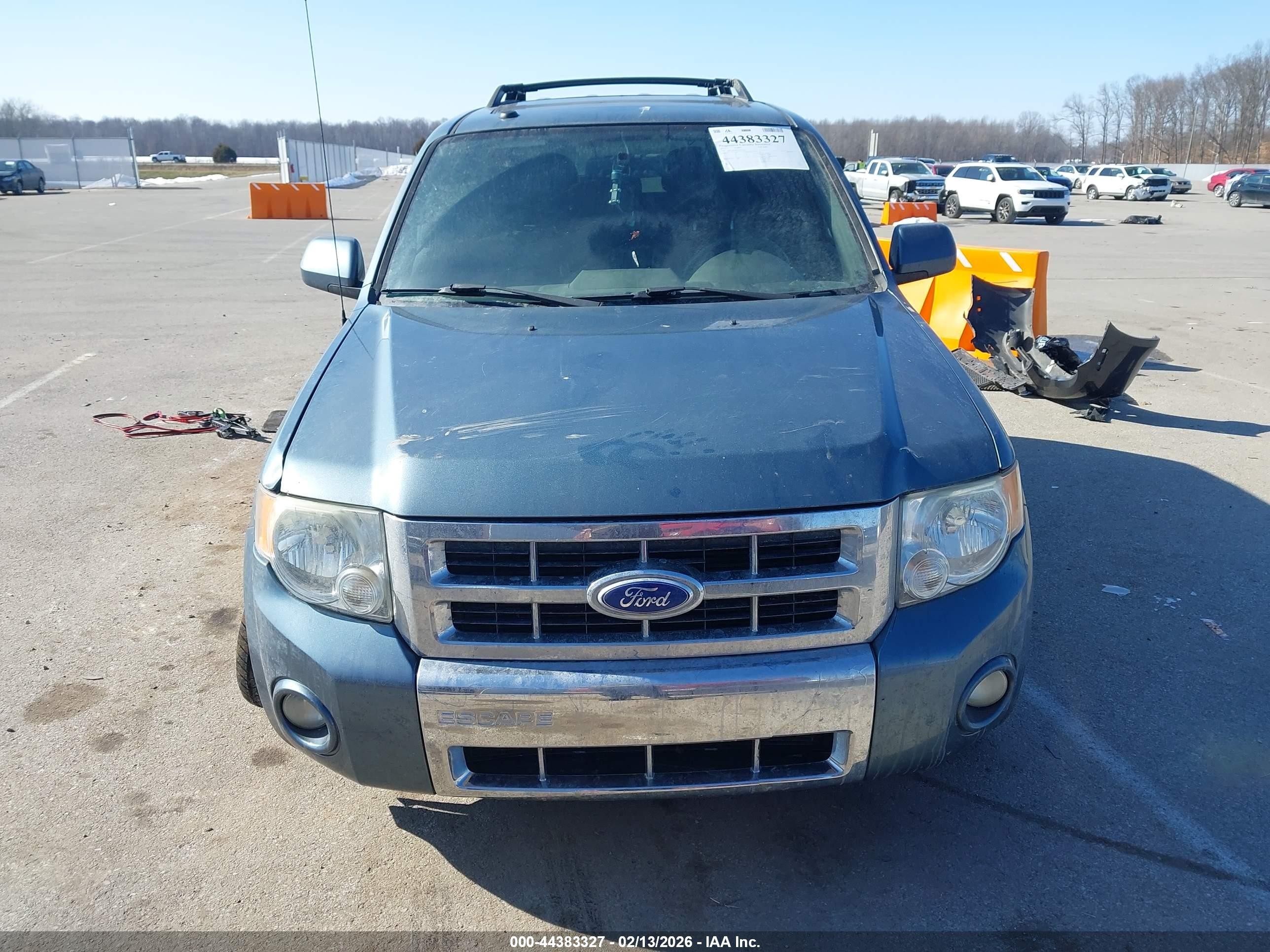 2012 Ford Escape Limited Blue vin: 1FMCU9EG9CKB77064