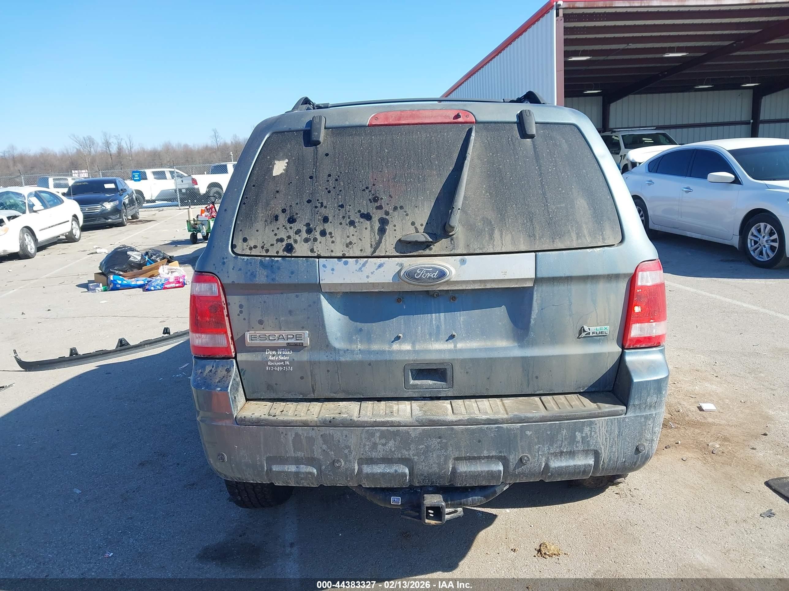2012 Ford Escape Limited Blue vin: 1FMCU9EG9CKB77064